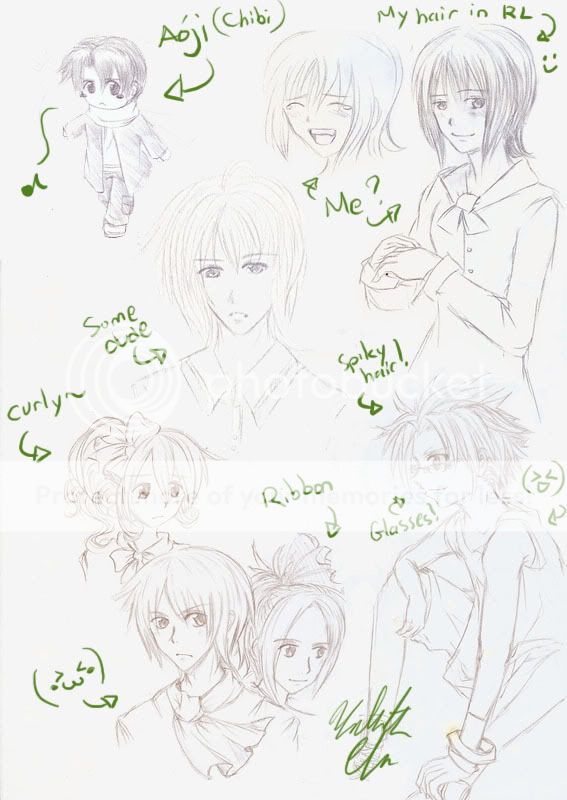 Yin's Scrap 2007-2008 (Update: 5/20) Doodles