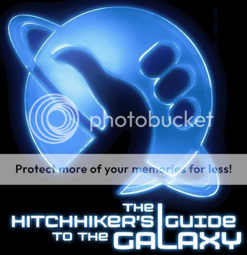 The Official Hitchhiker's Guide to the Galaxy Guild! banner