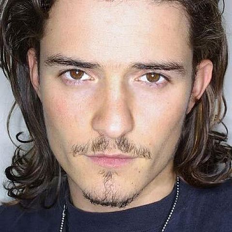 Orlando Bloom Brunette Short Hair Brown Eyes Suit Jacket