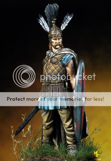Gaul Chieftain, 1st Century B.C. Pegaso Models 75mm 75-035_1