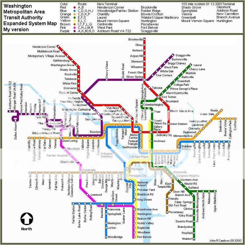 1999 WMATA expansion plan - Greater Greater Washington