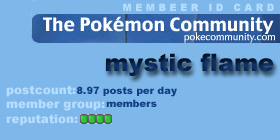 [PokeCommunity.com] Pokemon Community Member Card