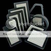Brisk Silver / Hurricane filter (40 microns) / Car Insurance Hurricanefilter-set