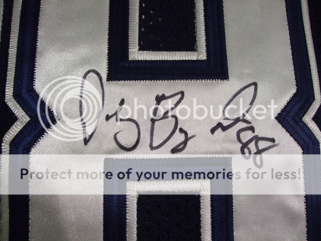 Coa Cowboys Autograph Dez W Psa Dna Exact Signed Bryant Proof