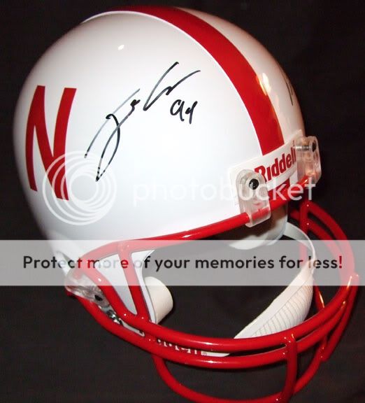 This is a Jared Crick and Prince Amukamara Autographed Nebraska 