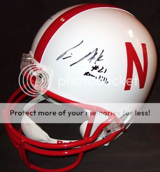 This is a Jared Crick and Prince Amukamara Autographed Nebraska 