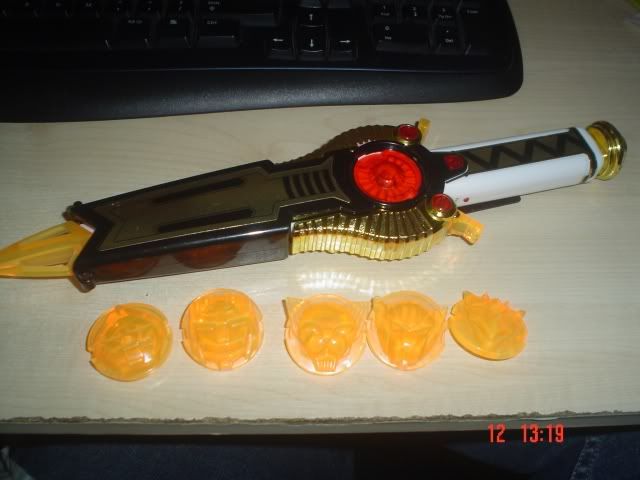 power rangers lost galaxy quasar saber replica
