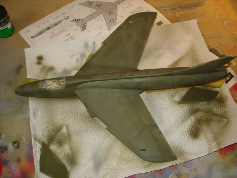 Hawker Hunter F.6  escala 1/48 scale DSC07179