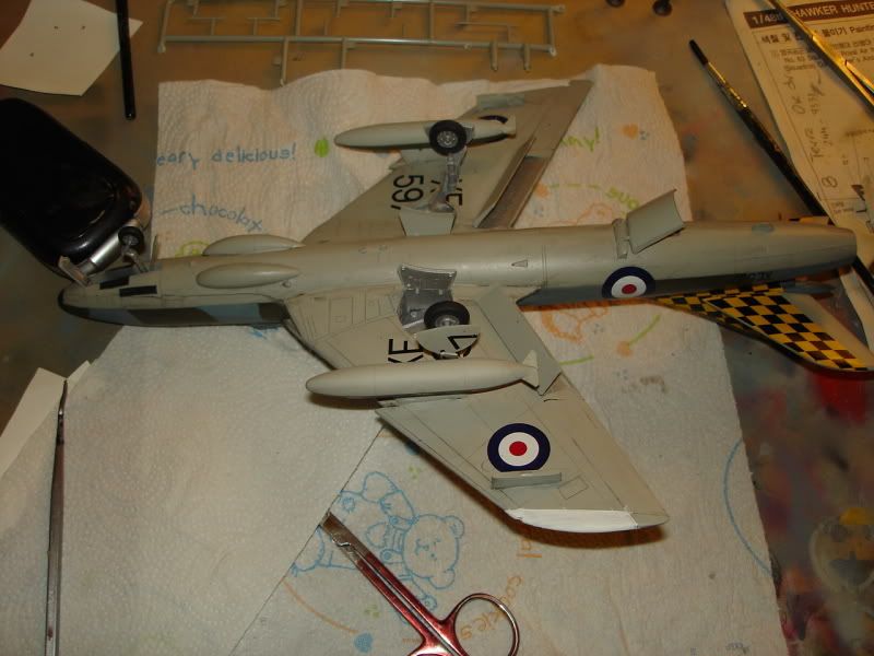 Hawker Hunter F.6  escala 1/48 scale DSC07204