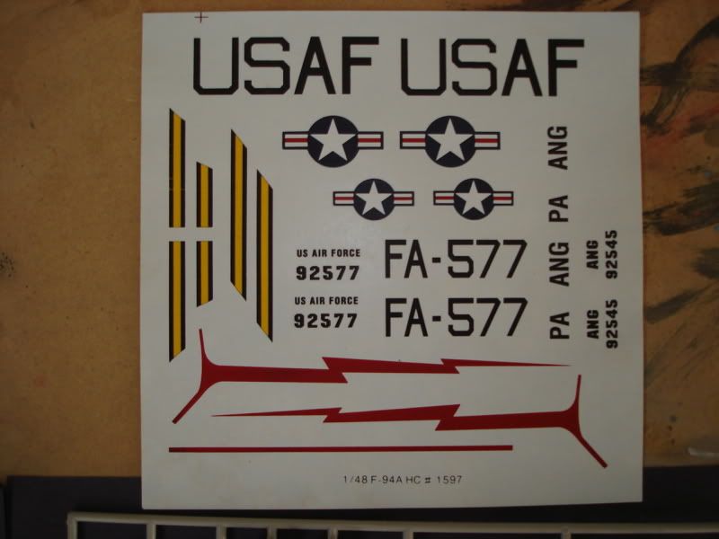 F-94 A Starfire, 1/48 scale DSC07222