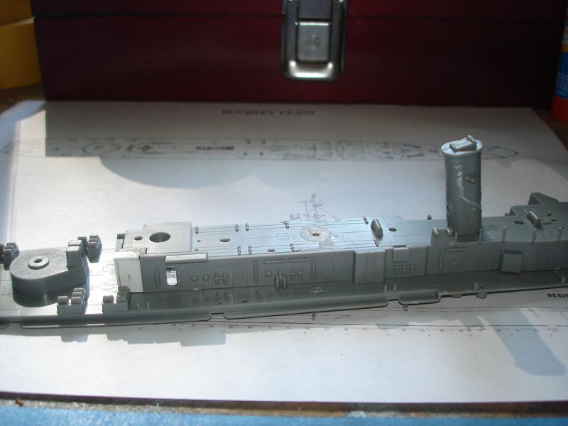 Buckley Class destroyer 1/249 scale DSC08648