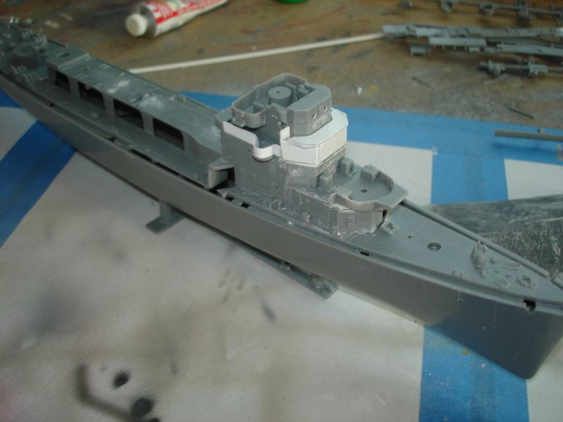Buckley Class destroyer 1/249 scale DSC08675