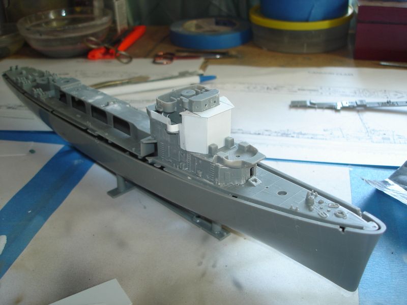 Buckley Class destroyer 1/249 scale DSC08678