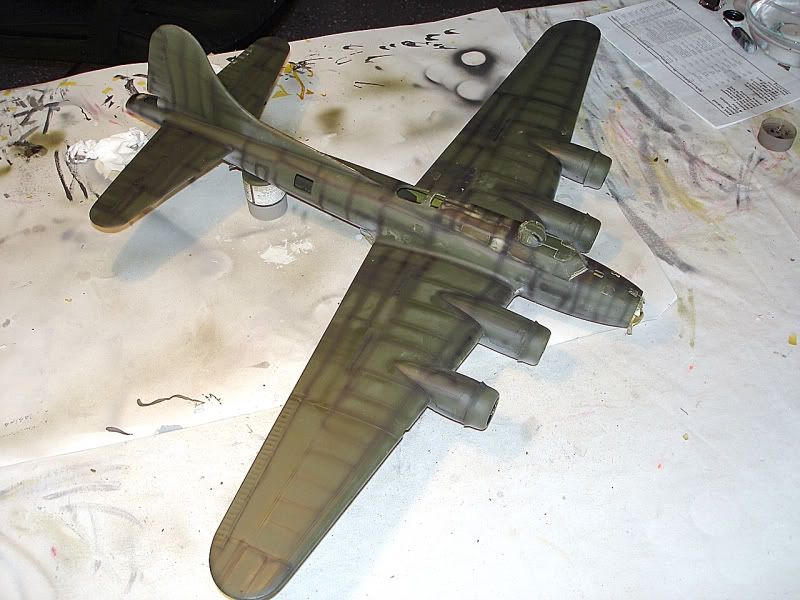 B-17 F escala 1/48 Aviones1018