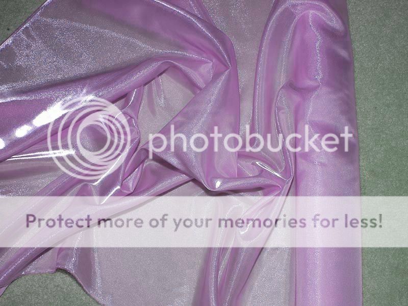 SPARKLE SATIN FABRIC LILAC SEMI SHEER 45 BY THE YARD  