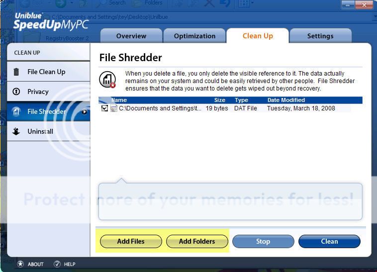 Giới thiệu & Hướng dẫn sử dụng phần mềm Uniblue PowerSuite (RegBooster, SpeedUpMyPC, SpyEraser) Fileshredder