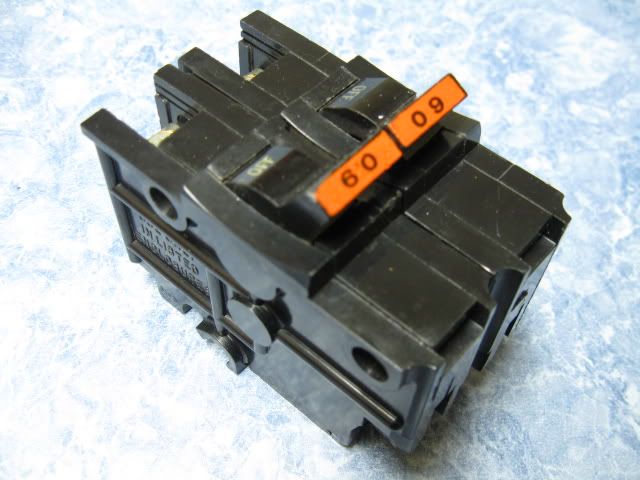 FEDERAL PACIFIC FPE Stab Lok 60 Amp 2 Pole Wide BREAKER  