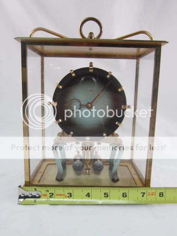  Vintage kundo 400 Day Anniversary Clock West Germany Black Forest