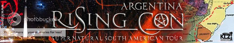Supernatural South American Tour "Rising Convention Argentina" Header