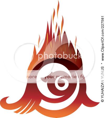 Hikaru Shidou 227581-Royalty-Free-RF-Clipart-Illustration-Of-A-Flaming-Eye-Logo-Design-1