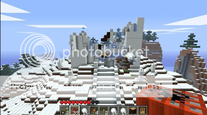 Snow Castle - Screenshots - Show Your Creation - Minecraft 