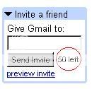 gmail dg 50 invite