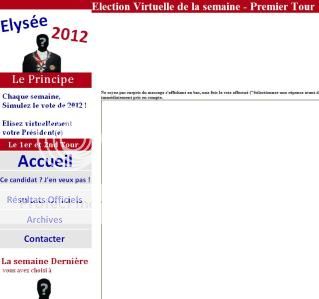 Elysée 2012 Vote2012