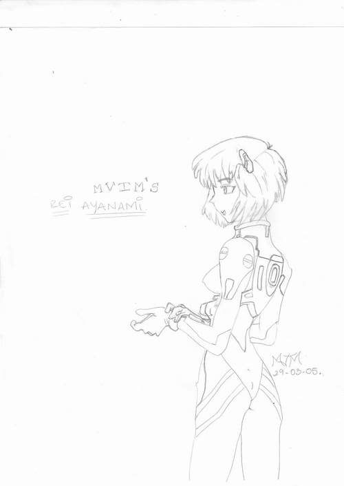 Rei Ayanami's Sketch *lookie*