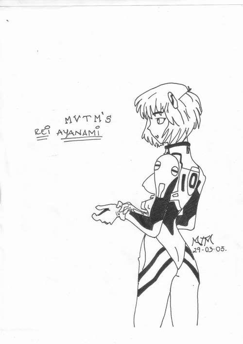 Rei Ayanami's Sketch *lookie*