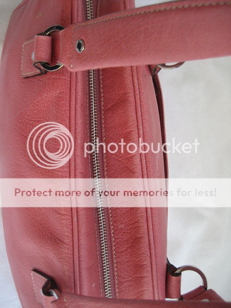 pc Kate Spade Lot Pink Boarskin Handbag Purse Checkbook Wallet 