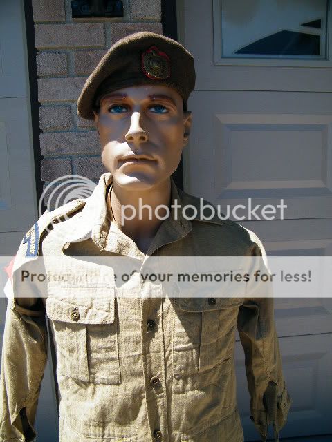 Pictures of Canadian soliders wearing khaki drill. Junedownloads247
