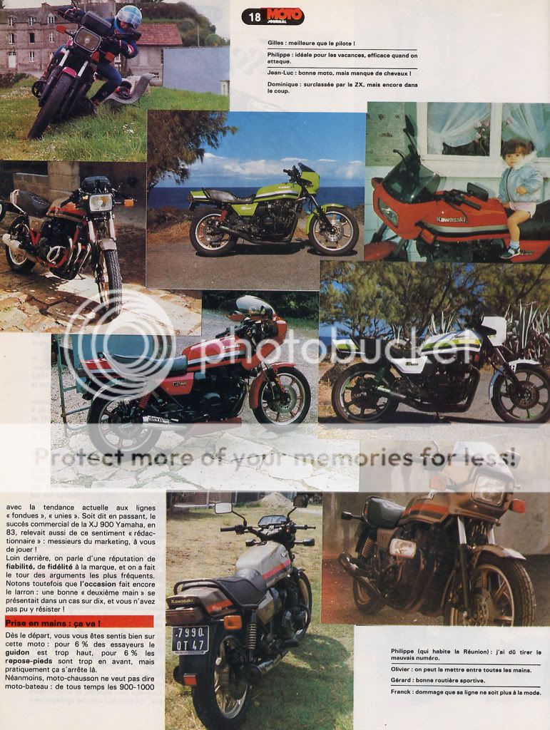 ESSAI LECTEUR KAWASAKI GPZ1100 B2   MJ 636 Motojournal636ESSAILECTEURKAWASA-3