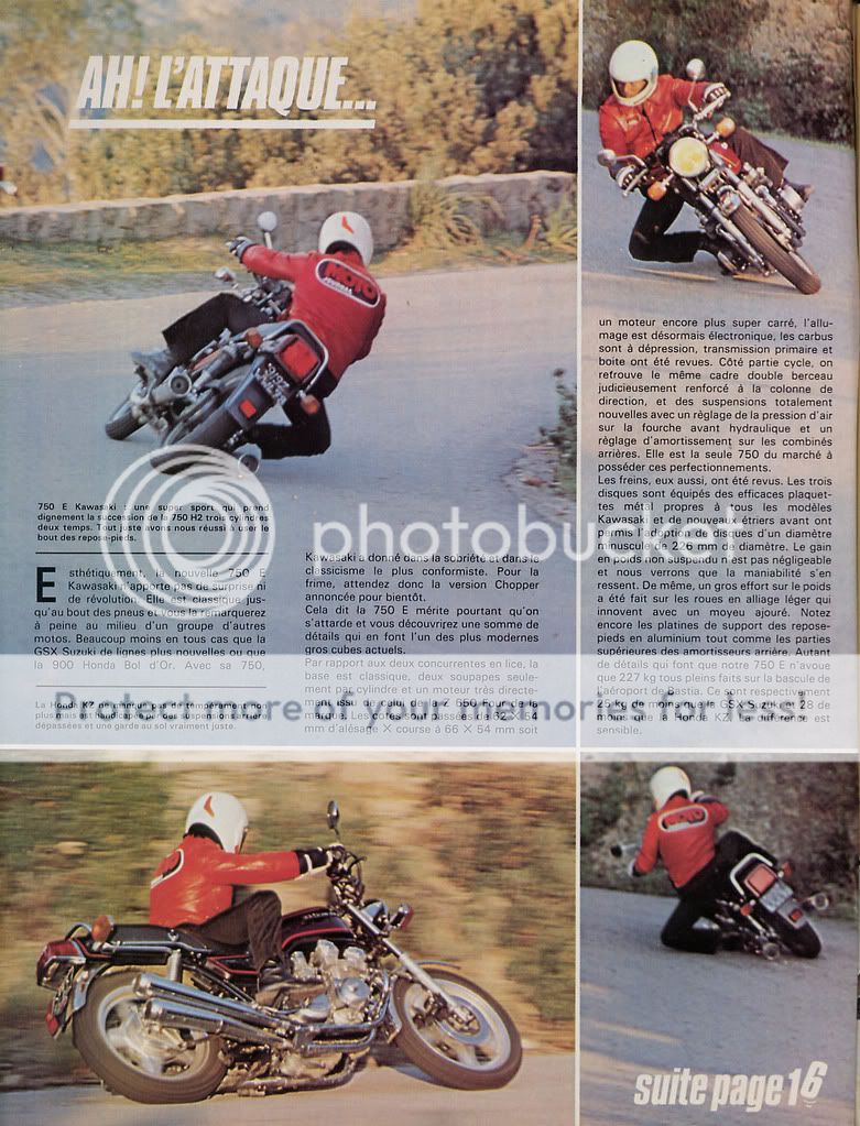 la Z 750 E dans la presse Motojournal453page4