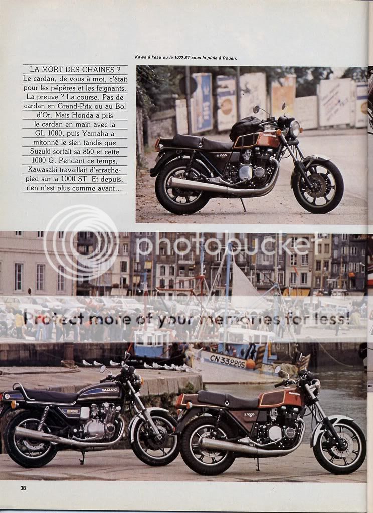 Comparatif Z1000ST vs GS1000G Motorevue2481oct1980page3