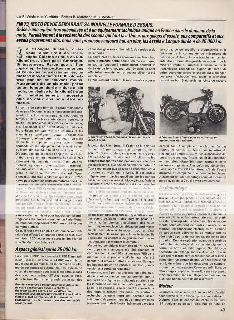 Essai 25000 kms avec le Z750E1   MR2505 Motorevuen25058avril1981page4