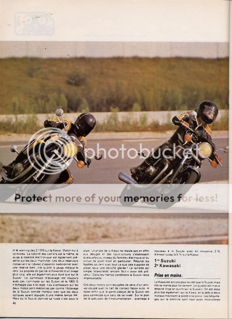 Comparatif Z1000ST vs GS1000G Motorevue2481oct1980page5