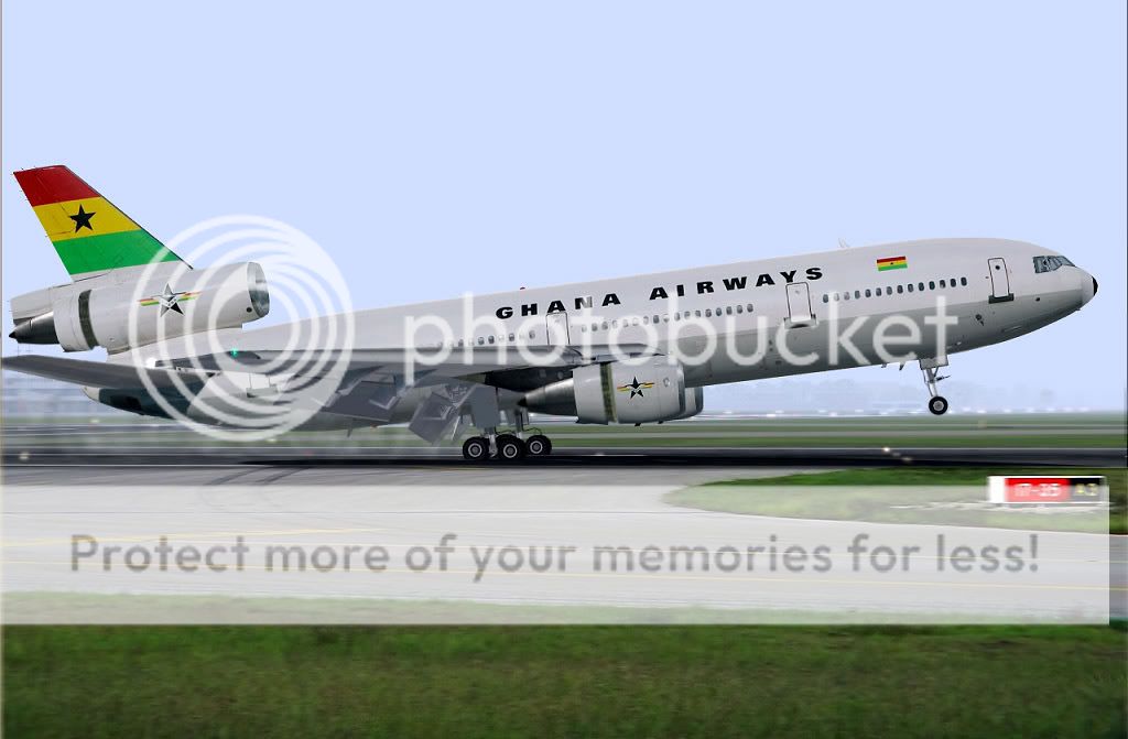 Ghana Airways DC-10 Fsscr473