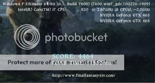 FF14 benchmark Lowres
