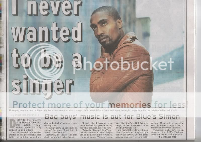 tourne Uk SimonWebbe