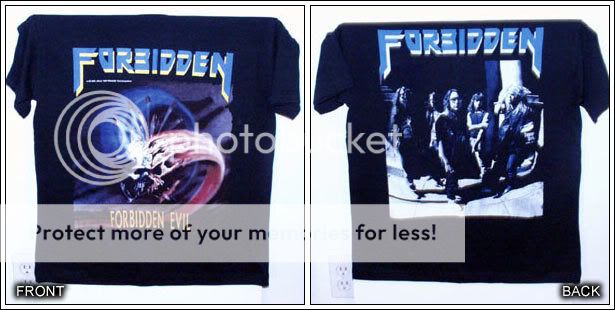 How many metal shirts do you own? Forbidden