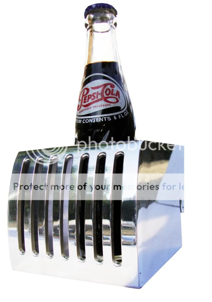 VW Splitscreen Drinks Holder Deluxe fully polished aluminium Samba Bus 