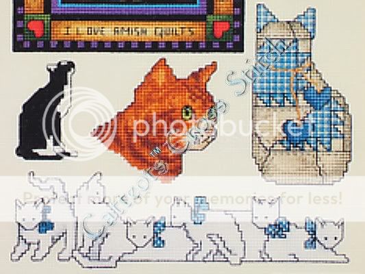 Cross Stitch Pattern I Love Cats Purrfect Dale Burdett  