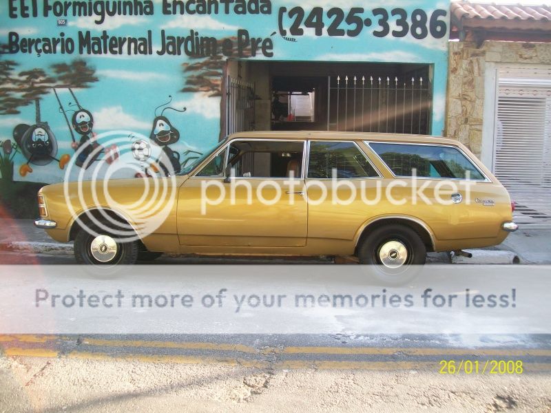 Caravan Deluxo 1978 4 cil Amarelo Ouro 100_5025