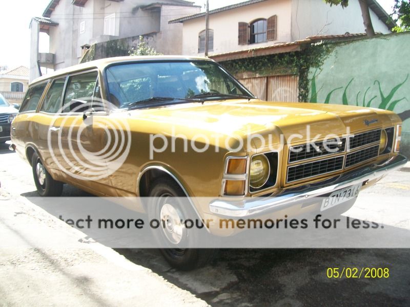 Caravan Deluxo 1978 4 cil Amarelo Ouro 100_5031