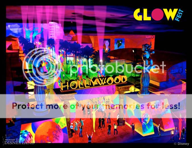[Disney California Adventure] Le show nocturne World of Color (11 juin 2010) - Page 5 Glowfest