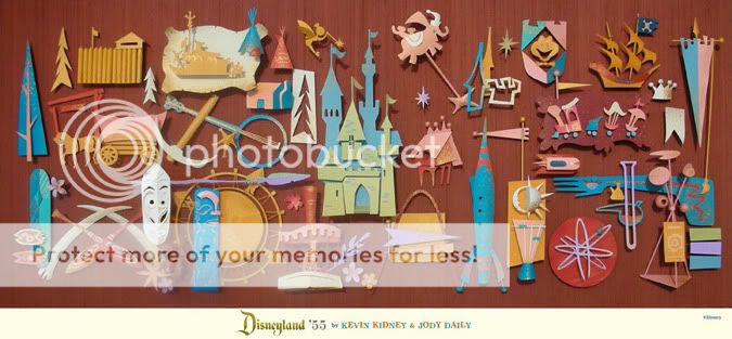 [Disneyland Resort] Alors, les 55 ans ? Papersculpture