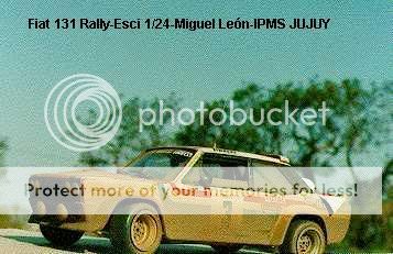 FIAT ABARTH 131 ESCI 1/24 Fiat131RallyMaqueta
