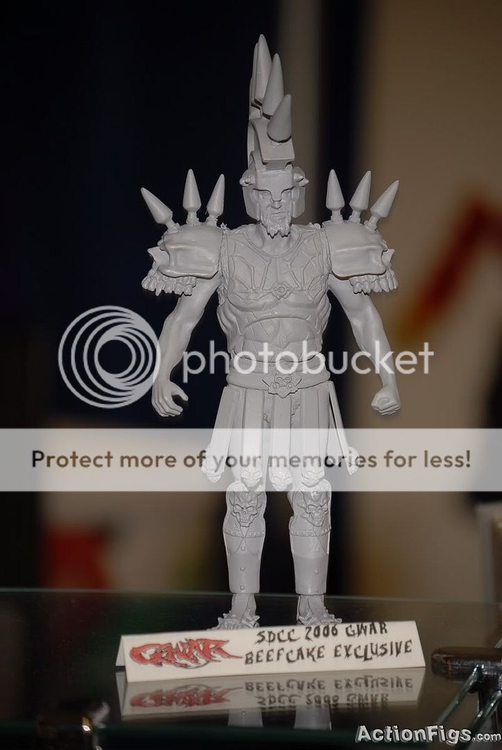   GWAR Beefcake the Mighty Resin Prototype Only 500 Made Oderus  