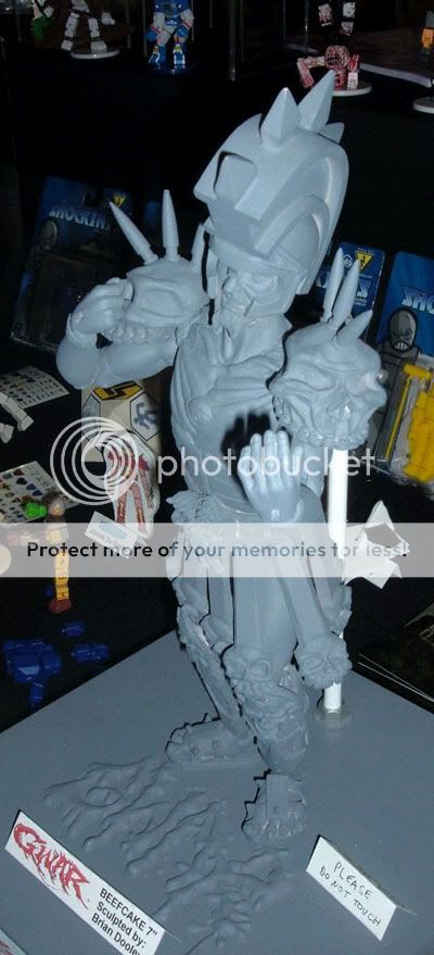 Shocker Toys GWAR Beefcake the Mighty Resin Prototype Only 500 Made 