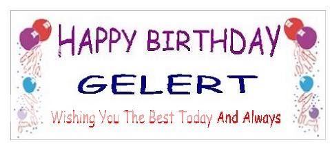 Happy Birthday Gelert 218304876